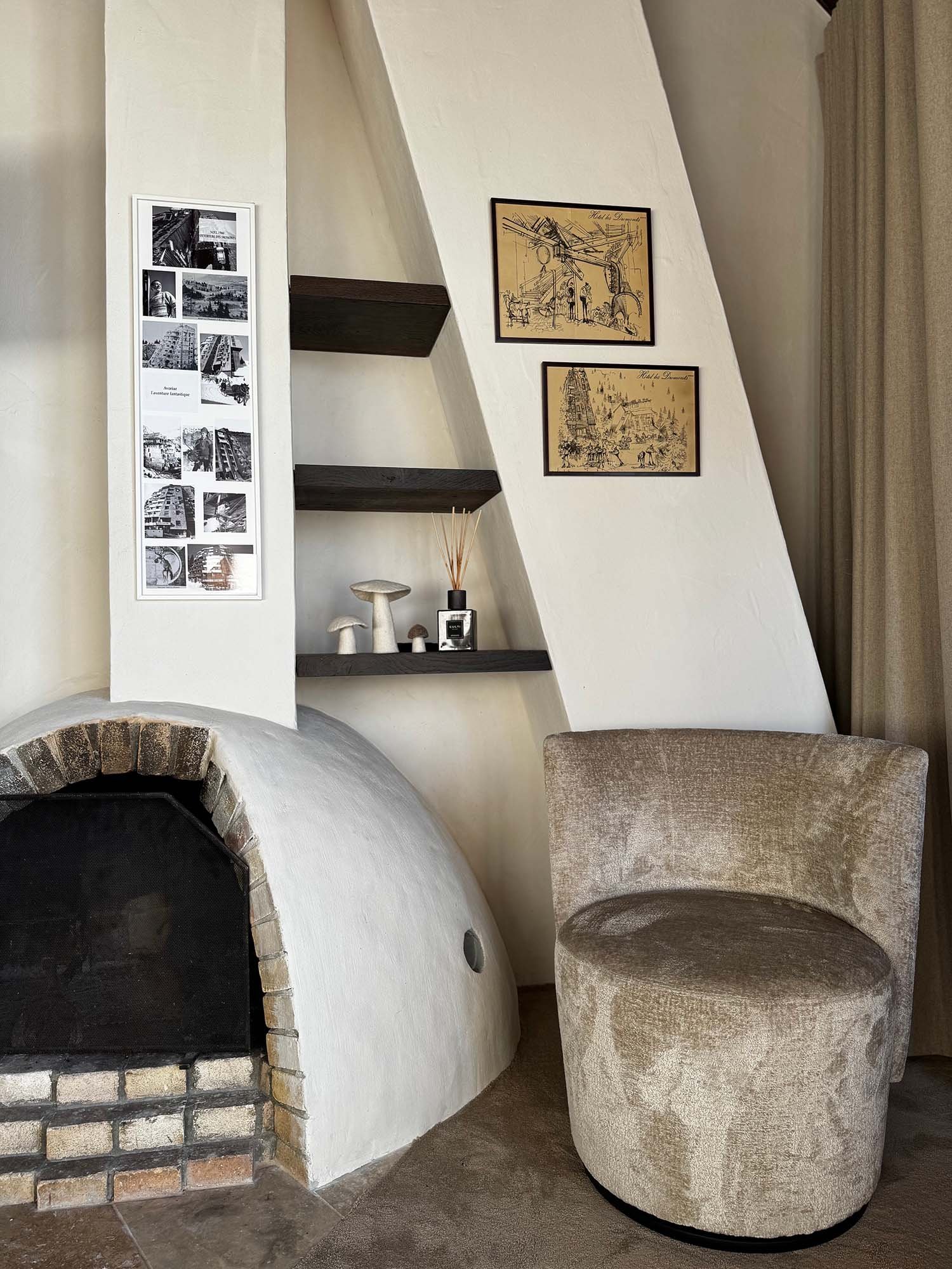 Dromonts Avoriaz living room